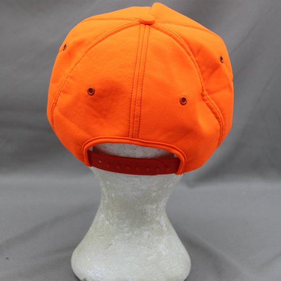 Vintage Hunting Hat - Ducks Unlimited Neon Orange - Adult Snapback - Picture 5 of 8